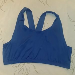 Pegna X blue pull over bra